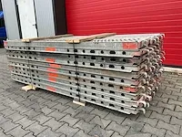 Layher allround - stalen vlonder buisoplegging 2,57 mtr - steigers (30x) - afbeelding 1 van  8