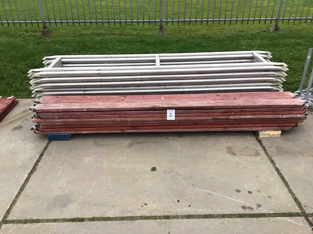 Layher blitz aluminium renovatie steiger - afbeelding 6 van  9