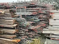 Layher / custer / dutch - allround - bouwsteigers - zeer grote partij stalen en aluminium steigermateriaal - afbeelding 2 van  88
