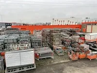Layher / custer / dutch - allround - bouwsteigers - zeer grote partij stalen en aluminium steigermateriaal - afbeelding 6 van  88