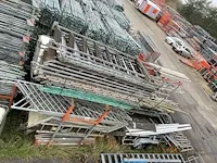 Layher / custer / dutch - allround - bouwsteigers - zeer grote partij stalen en aluminium steigermateriaal - afbeelding 7 van  88