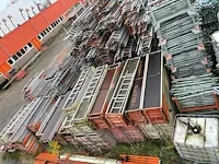 Layher / custer / dutch - allround - bouwsteigers - zeer grote partij stalen en aluminium steigermateriaal - afbeelding 8 van  88