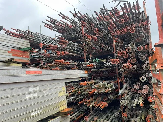 Layher / custer / dutch - allround - bouwsteigers - zeer grote partij stalen en aluminium steigermateriaal - afbeelding 9 van  88