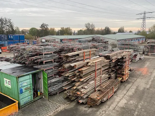 Layher / custer / dutch - allround - bouwsteigers - zeer grote partij stalen en aluminium steigermateriaal - afbeelding 11 van  88