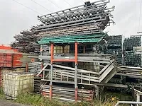 Layher / custer / dutch - allround - bouwsteigers - zeer grote partij stalen en aluminium steigermateriaal - afbeelding 14 van  88