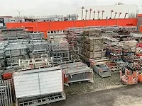 Layher / custer / dutch - allround - bouwsteigers - zeer grote partij stalen en aluminium steigermateriaal - afbeelding 35 van  88