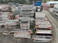 Layher / custer / dutch - allround - bouwsteigers - zeer grote partij stalen en aluminium steigermateriaal - afbeelding 37 van  88