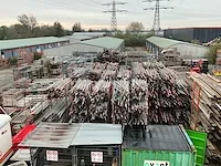 Layher / custer / dutch - allround - bouwsteigers - zeer grote partij stalen en aluminium steigermateriaal - afbeelding 38 van  88