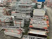 Layher / custer / dutch - allround - bouwsteigers - zeer grote partij stalen en aluminium steigermateriaal - afbeelding 39 van  88