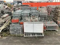 Layher / custer / dutch - allround - bouwsteigers - zeer grote partij stalen en aluminium steigermateriaal - afbeelding 57 van  88