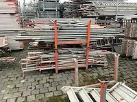 Layher / custer / dutch - allround - bouwsteigers - zeer grote partij stalen en aluminium steigermateriaal - afbeelding 82 van  88