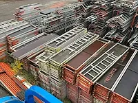Layher / custer / dutch - allround - bouwsteigers - zeer grote partij stalen en aluminium steigermateriaal - afbeelding 83 van  88