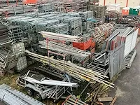 Layher / custer / dutch - allround - bouwsteigers - zeer grote partij stalen en aluminium steigermateriaal - afbeelding 87 van  88