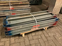 Layher stalen steigerplank (140x19 cm) (11x) - afbeelding 1 van  5