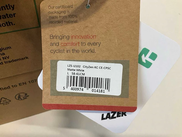 Lazer cityzen kineticore fietshelm maat l - afbeelding 4 van  4