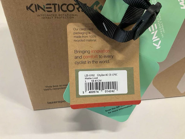 Lazer cityzen kineticore fietshelm maat l - afbeelding 4 van  4