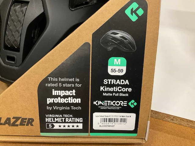Lazer strada kineticore fietshelm maat m - afbeelding 3 van  3