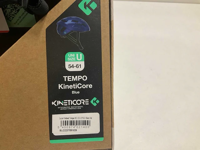 Lazer tempo kineticore fietshelm unisize 54-61 - afbeelding 3 van  3