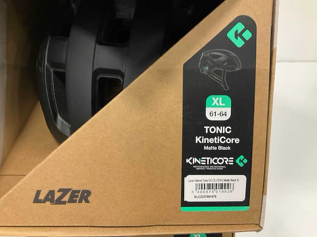 Lazer tonic kineticore fietshelm maat xl - afbeelding 4 van  4