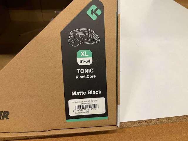 Lazer tonic koneticore fietshelm maat xl - afbeelding 4 van  4
