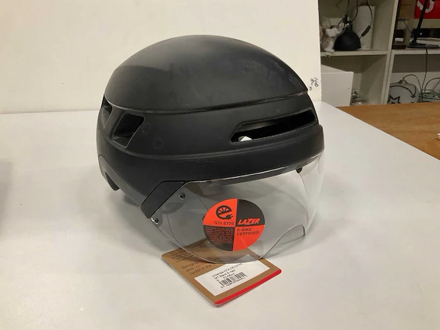 Lazer urbanize fietshelm met verlichting achter maat s - afbeelding 5 van  6