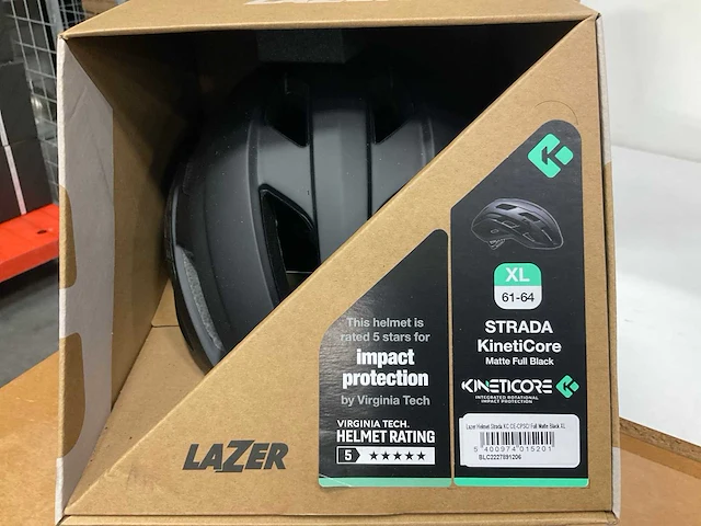 Lazert strada kineticore fietshelm maat xl - afbeelding 4 van  4