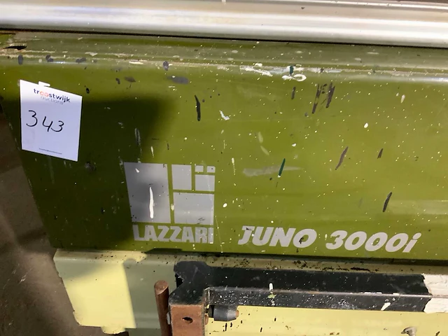 Lazzari juno 3000i formaatcirkelzaagmachine - afbeelding 5 van  7