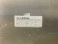 Lb bohle gma 600 high-shear granulator - afbeelding 13 van  21