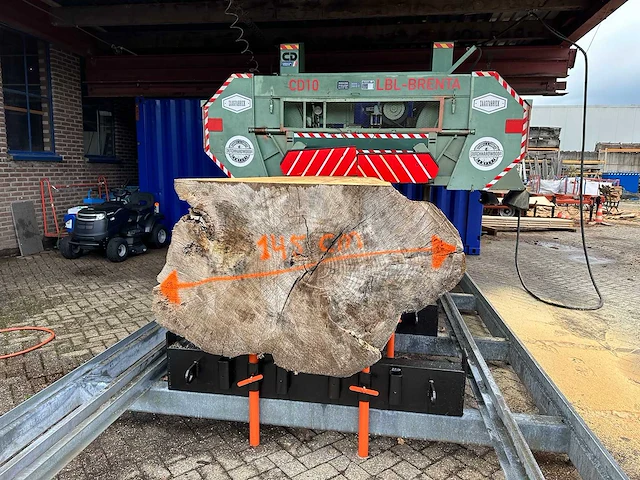 Lbl brenta cd-10 bomenzaag 37 kw 155 cm zaagbreedte - afbeelding 17 van  27