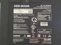 Lcd monitor op standaard smart, sbid-mx086 - afbeelding 4 van  13