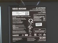 Lcd monitor op standaard smart, sbid-mx086 - afbeelding 4 van  14