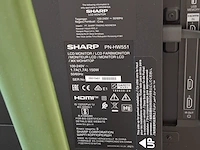 Lcd monitor, sharp, pn-hw551 - afbeelding 5 van  6