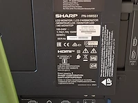 Lcd monitor, sharp, pn-hw551 - afbeelding 5 van  5