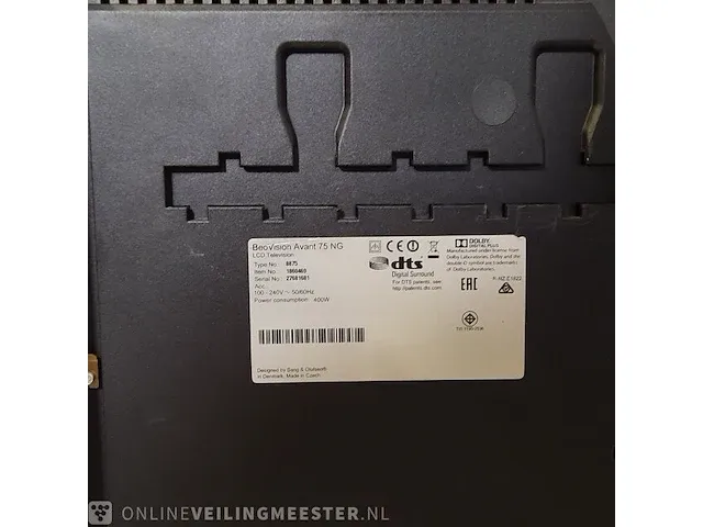 Lcd televisie bang&olufsen, beovision avant 75 ng - afbeelding 2 van  27