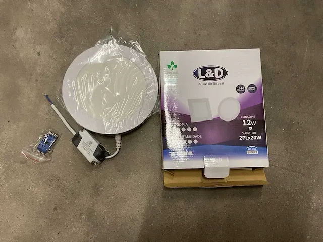 L&d inbouw led-spot (4x) - afbeelding 3 van  3