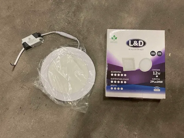 L&d inbouw led-spot (5x) - afbeelding 2 van  4