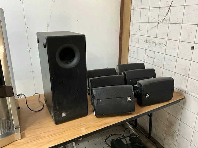 Ld systems ld sub 88a subwoofer met speakers - afbeelding 1 van  10