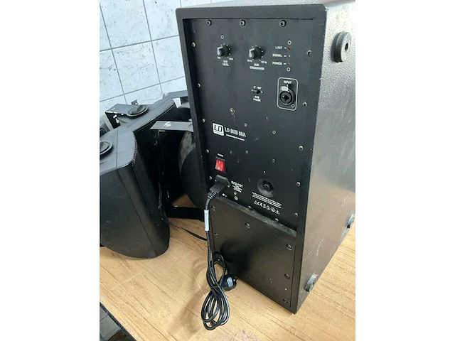 Ld systems ld sub 88a subwoofer met speakers - afbeelding 9 van  10