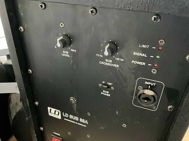 Ld systems ld sub 88a subwoofer met speakers - afbeelding 10 van  10