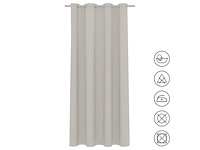 Le noir &blanc kant en klaar gordijn half transparant structuur brinta (kleurnr. 1223) 140x270 cm - afbeelding 1 van  3