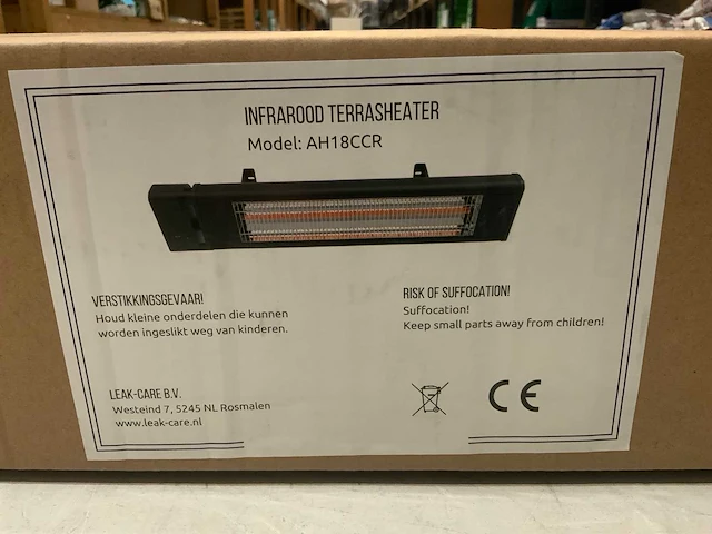 Leak ah18ccr infrarood terrasheater - afbeelding 2 van  3