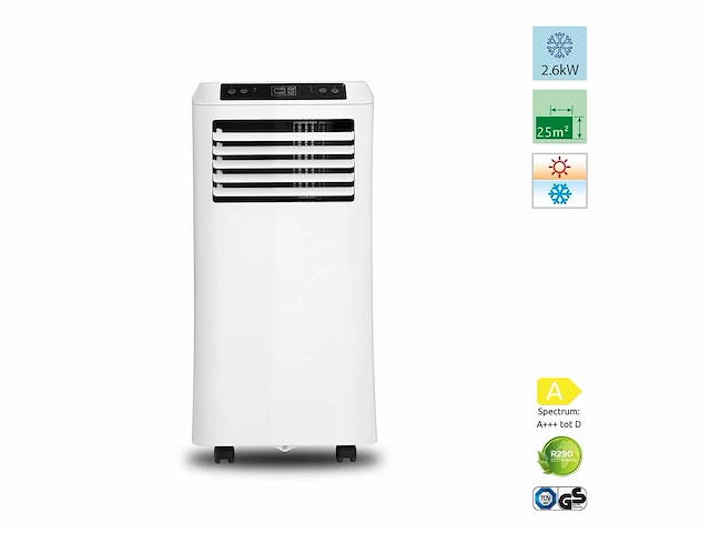 Leak-care a011c mobiele airco 9000btu - afbeelding 1 van  4