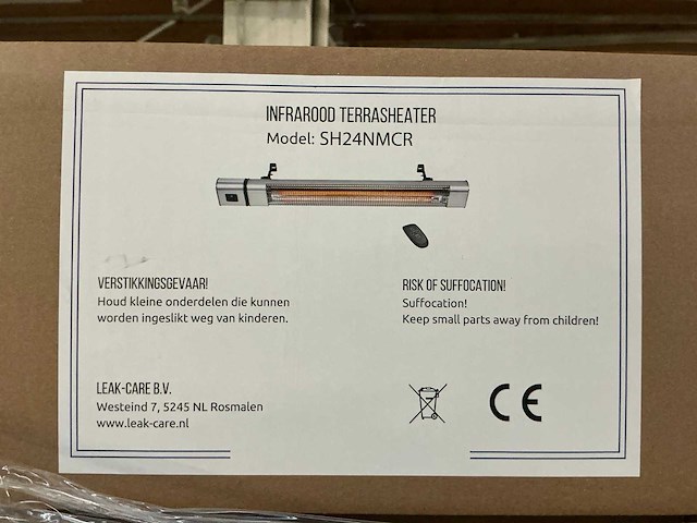 Leak-care sh24nmcr terrasverwarming (50x) - afbeelding 2 van  2