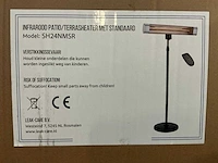 Leak-care sh24nmsr terrasverwarming met standaard (4x) - afbeelding 2 van  2
