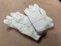 Leather gloves pair (2x) - afbeelding 2 van  3