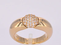 Lechic - gouden ring met diamant - afbeelding 1 van  10