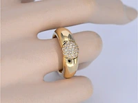 Lechic - gouden ring met diamant - afbeelding 3 van  10