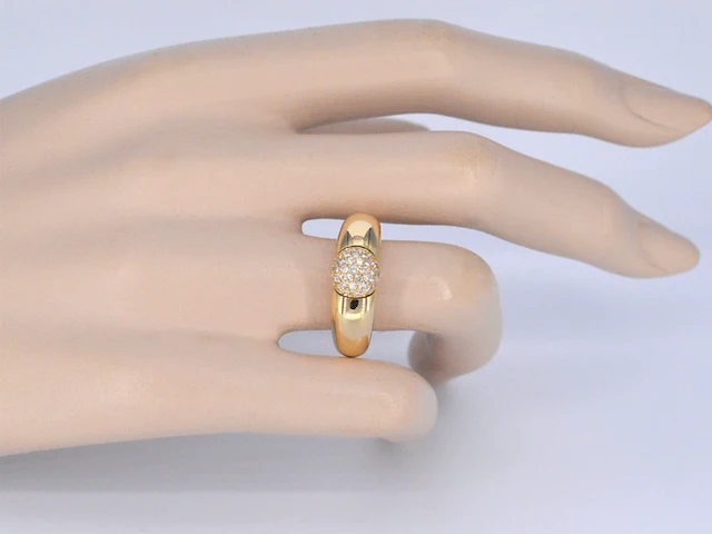Lechic - gouden ring met diamant - afbeelding 4 van  10