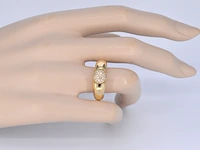 Lechic - gouden ring met diamant - afbeelding 4 van  10