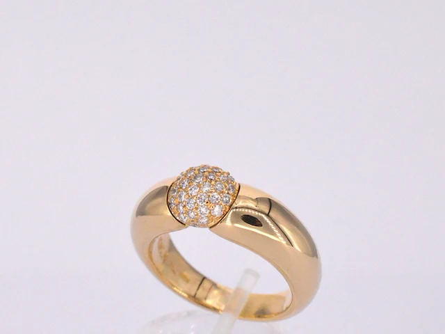 Lechic - gouden ring met diamant - afbeelding 5 van  10